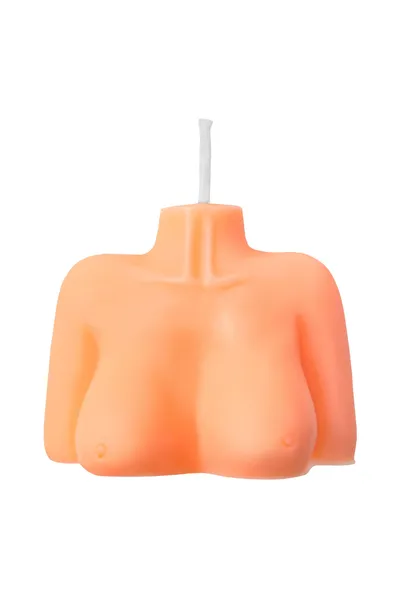 Sveća Pecado BDSM ženska silueta, narandžasta, gr. 49