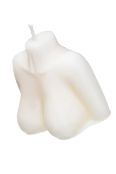 Sveća Pecado BDSM ženska silueta, bela, gr. 49