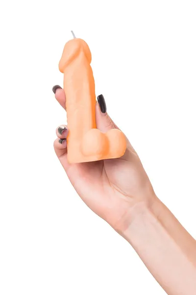 Sveća Pecado BDSM Penis, narandžasta, 98 gr.