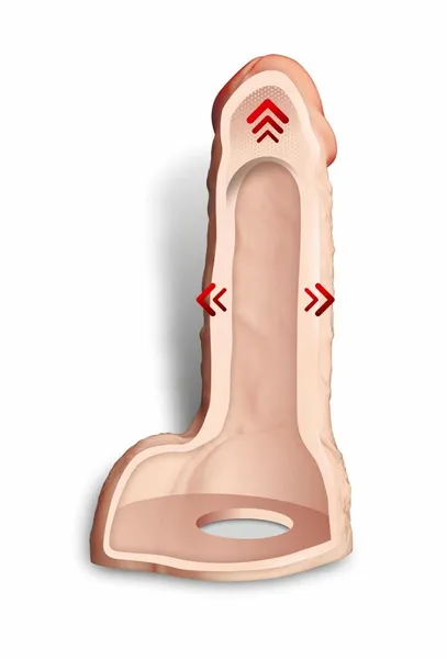 Vibrator sa klitoralnim stimulatorom roze