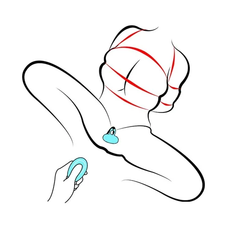 Vibracioni stimulator za oralni sex, Iouvic tirkiz