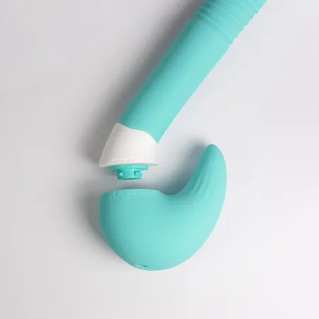 Vibracioni stimulator zone g, 2 u 1 Iouvic, tirkizna