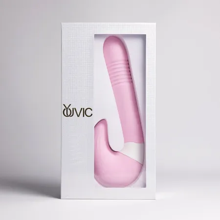 Vibracioni stimulator zone g, 2 u 1 Iouvic, roze