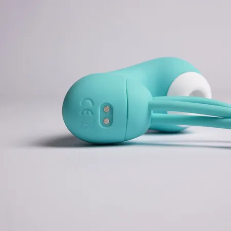 Vakuumski stimulans sa Iouvic vaginalnim vibracijama, tirkizno