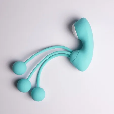 Vakuumski stimulans sa Iouvic vaginalnim vibracijama, tirkizno