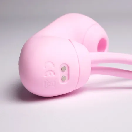 Vakuumski stimulans sa Iouvic vaginalnim vibracijama, roze