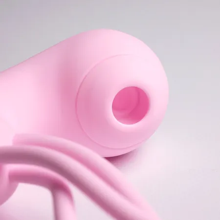 Vakuumski stimulans sa Iouvic vaginalnim vibracijama, roze