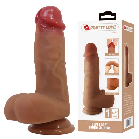 Tečni silikonski Dildo Pretti Love BV-008138N