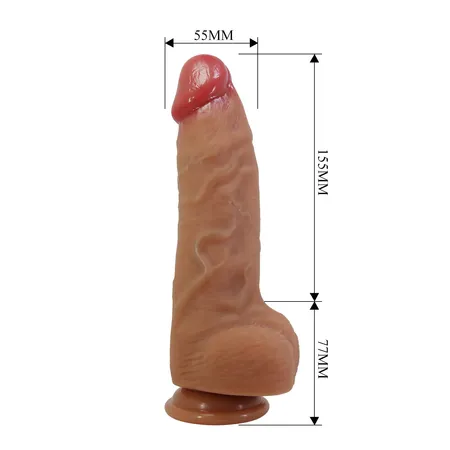Tečni silikonski Dildo Pretti Love BV-008140N