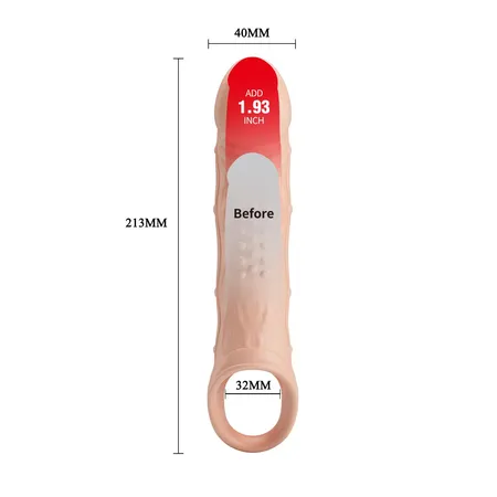 Produžna mlaznica sa reljefom i vibracijom bi-026240Z