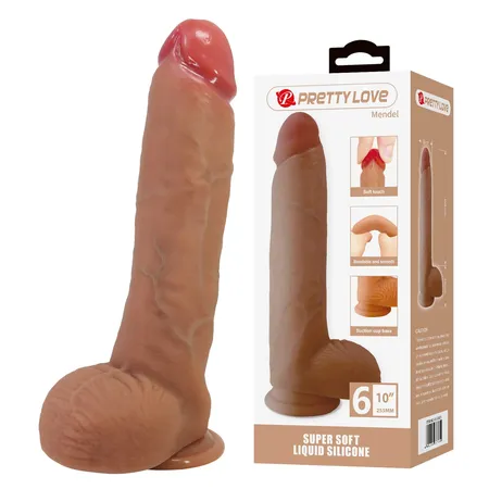 Tečni silikonski Dildo Pretti Love BV-008142N