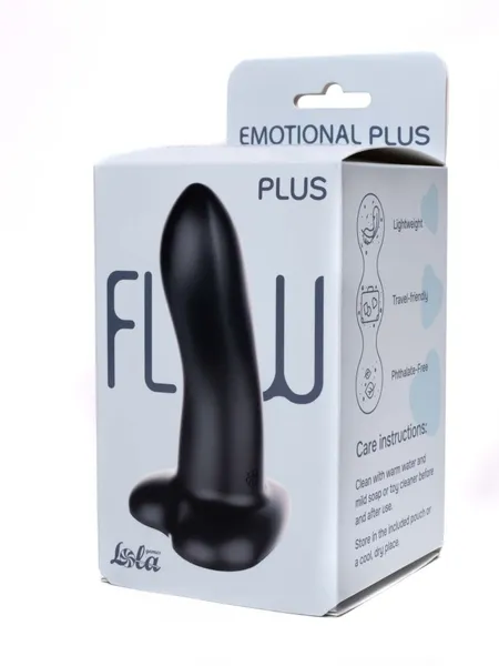 Nerealno dildo Emotional Plus Black 2044-04lola