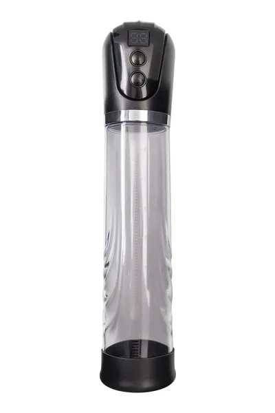 Sekus Men Ekpert Ivar automatska pumpa za penis, ABS plastika, Crna, 32 cm
