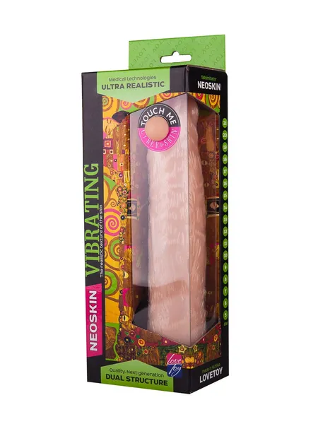 Vibrator realista human formkiberkoža