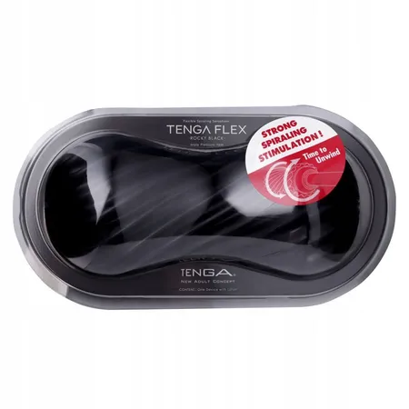 Tenga Flek Masturbator Rocki Black