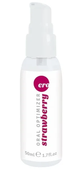 Увлажняющий гель для орального секса с ароматом клубники .