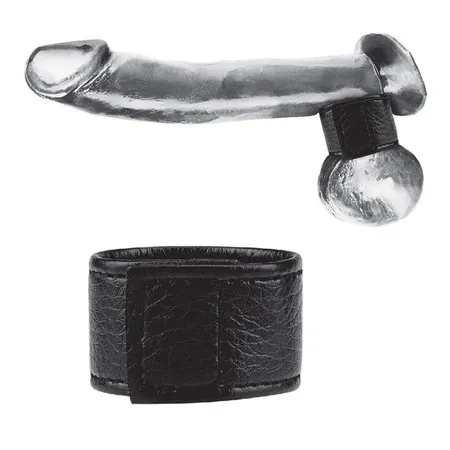 Crna težina skrotuma 1 Velcro Ball Stretcher