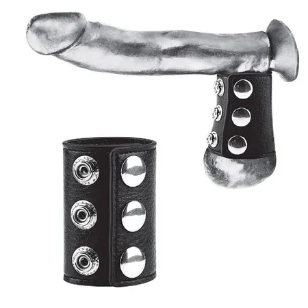 Težina penisa na dugmadima 100% PVC STRAP WITH METAL SNAP