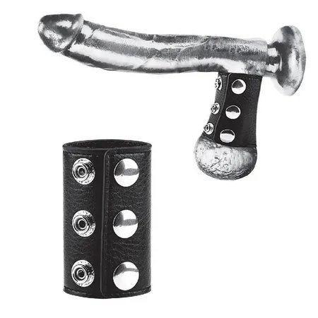 Crna težina na tasterima 100% PVC traka sa metalnim snap-om