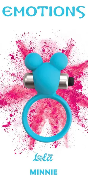 Plava erekcija vibracioni prsten Emotions Minnie Breeze