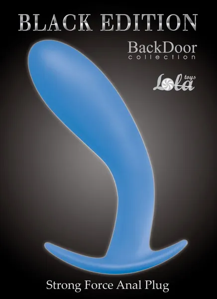 Analni čep Strong Force Anal plug Blue 4215-03lola