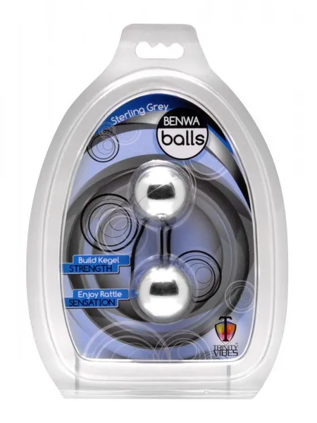 Srebrne vaginalne kuglice benva Balls