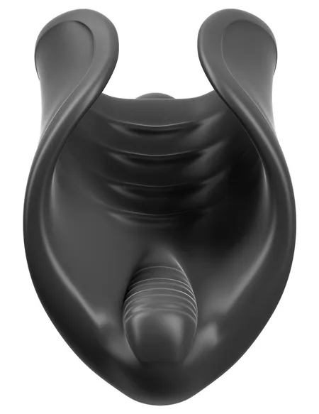 Vibrating Silicone stimulator crni masturbator sa vibracijom