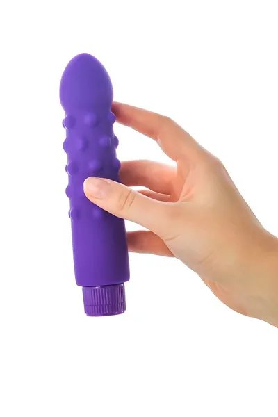 Toifa a-Tois nerealni vibrator, silikon, ljubičasta, 17 cm