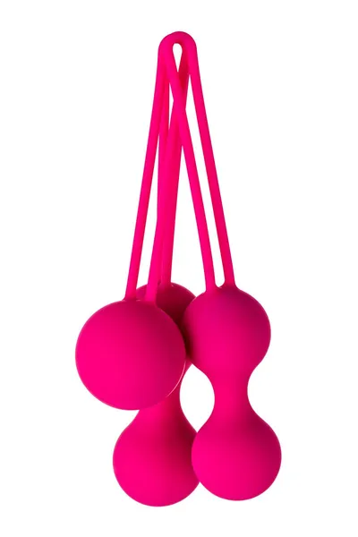 Vaginalne kuglice a-Tois bi TOIFA Redvil, silikon, roze, 16,5 cm