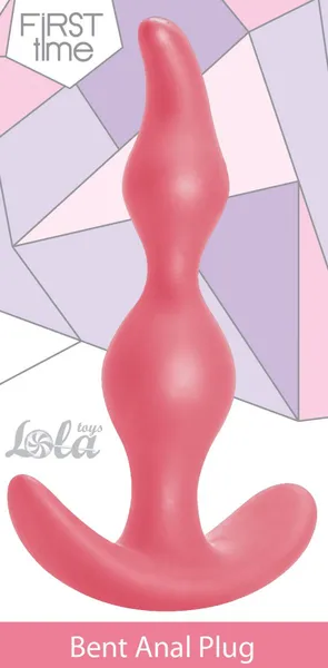 Analni čep Bent Anal Plug Pink 5002-01lola