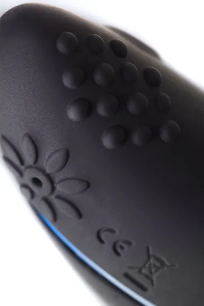 Erotist treći stimulator prostate, silikon, crni, 15,7 cm