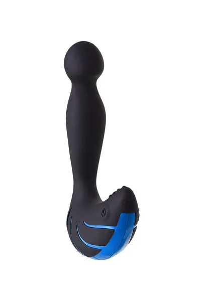 Erotist treći stimulator prostate, silikon, crni, 15,7 cm