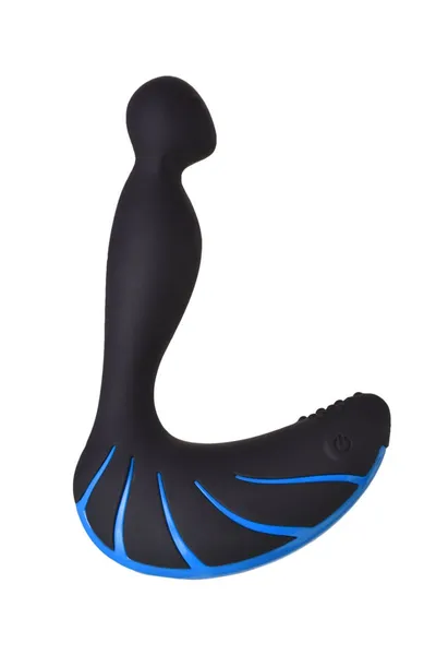 Erotist treći stimulator prostate, silikon, crni, 15,7 cm