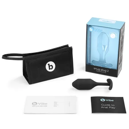 Profesionalni pluta za nošenje B-Vibe Snug plug 2 crna