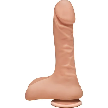 Telesni dildo na usisnoj čaši the D Super D 9 Vanilla - 22,86 cm.
