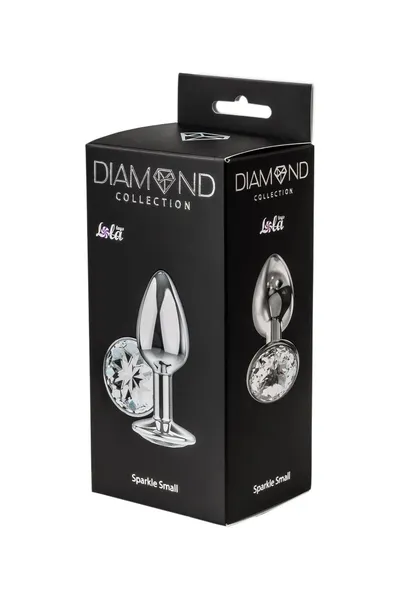 Analni čep Diamond Clear Sparkle Small 4009-01lola