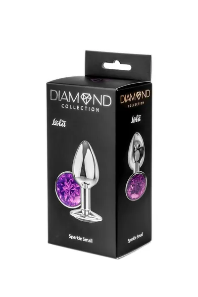 Analni čep Diamond Purple Sparkle Small 4009-05lola