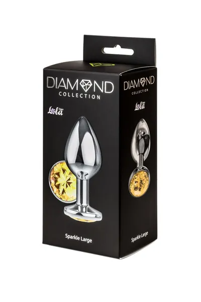 Analni čep Diamond Iellov Sparkle Large 4010-02lola