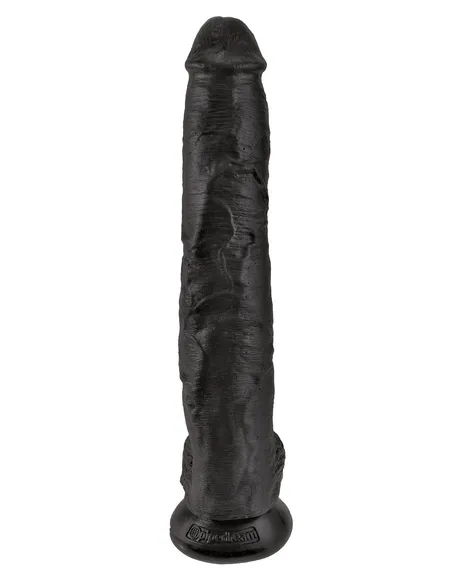 Crni dildo-gigant 14 Cock with Balls-37,5 cm.