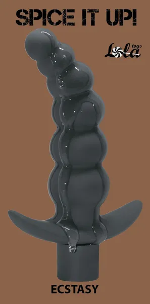 Analni čep sa vibracijom Spice It Up Ecstasi Dark Grei 8009-02lola