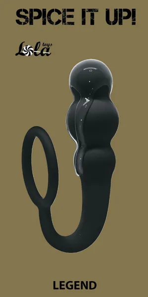 Analni čep Spice it up Legend Black 8001-01Lola