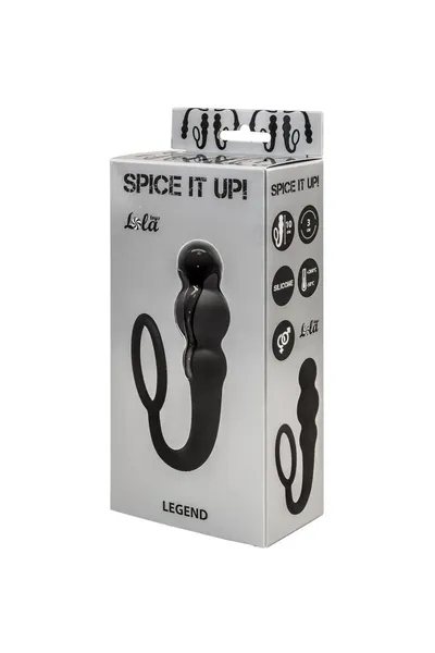 Analni čep Spice it up Legend Black 8001-01Lola