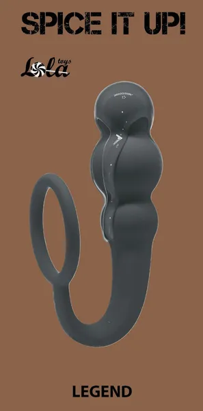 Analni čep Spice it up Legend Dark Grey 8001-02Lola