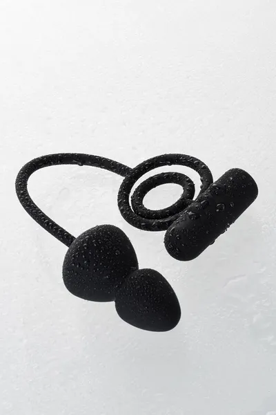 Erotist Analni čep sa dodatnom stimulacijom, silikon, Crna (541306)