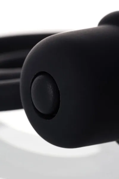 Erotist Analni čep sa dodatnom stimulacijom, silikon, Crna (541306)