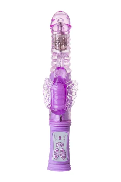 TOIFA a-Tois Serk high-tech Fantasi klitorisni stimulans vibrator, TPE, ljubičasta, 24,5 cm