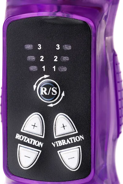TOIFA a-Tois high-tech Fantasi klitorisni stimulans vibrator, TPE, ljubičasta, 22 cm