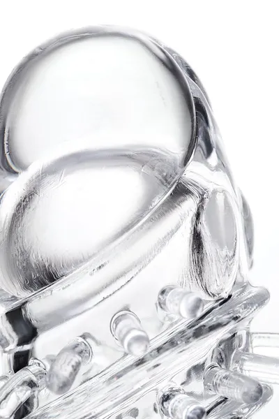 Toifa a-Tois Fril dodatak za penis sa vibracionom metlom, TPR, providan, 13,4 cm