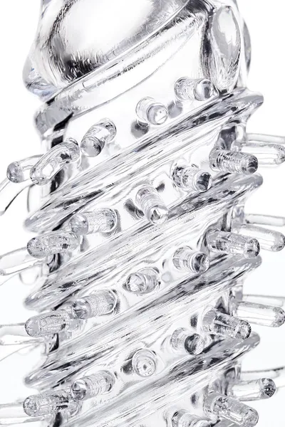 Toifa a-Tois Fril dodatak za penis sa vibracionom metlom, TPR, providan, 13,4 cm