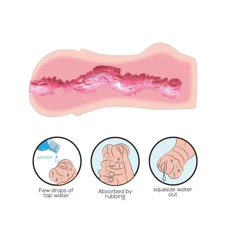 Masturbator sa efektom podmazivanja BM-009200K